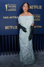 GRETA LEE at 30th Annual Screen Actors Guild Awards in Los Angeles 02/24/2024
