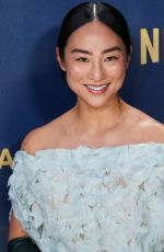 GRETA LEE at 30th Annual Screen Actors Guild Awards in Los Angeles 02/24/2024