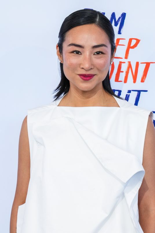 GRETA LEE at Film Independent Spirit Awards in Santa Monica 02/25/2024