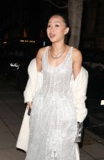 GRIFF Arrives at Hugo Boss LFW Party at The Twenty Two Mayfair in London 02/17/2024