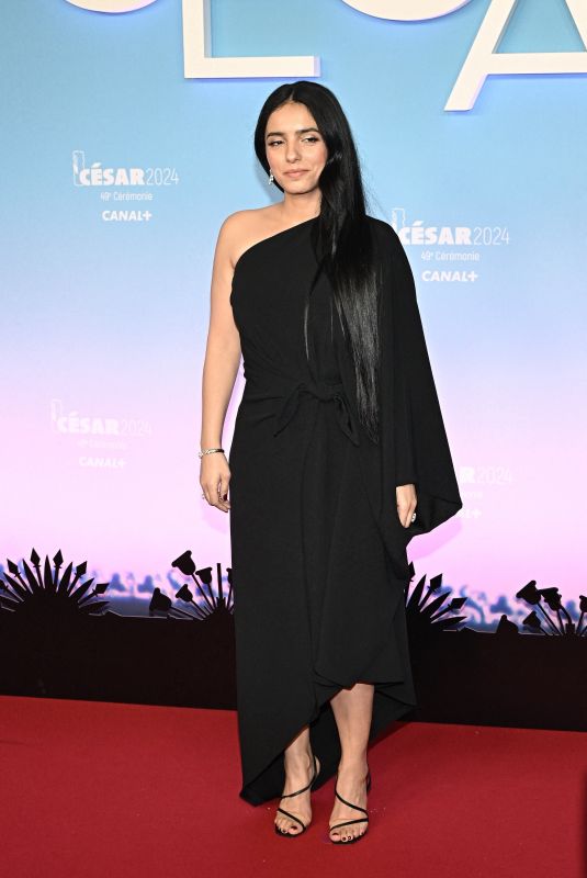 HAFSIA HERZI at 49th Cesar Film Awards at L’Olympia in Paris 02/23/2024