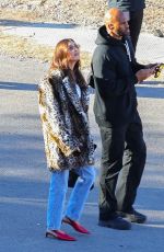 HAILEY and Justin BIEBER Arrives at Super Bowl in Las Vegas 02/11/2024
