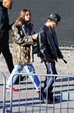 HAILEY and Justin BIEBER Arrives at Super Bowl in Las Vegas 02/11/2024