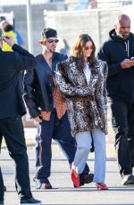 HAILEY and Justin BIEBER Arrives at Super Bowl in Las Vegas 02/11/2024