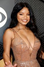 HALLE BAILEY at 66th GRAMMY Awards in Los Angeles 02/04/2024