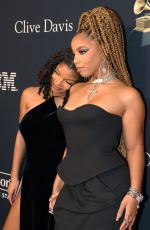 HALLE BAILEY at Clive Davis Pre-Grammy Gala in Los Angeles 02/03/2024