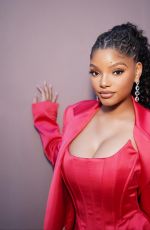 HALLE BAILEY - Billboard New Nominees Dinner Photoshoot, January 2024