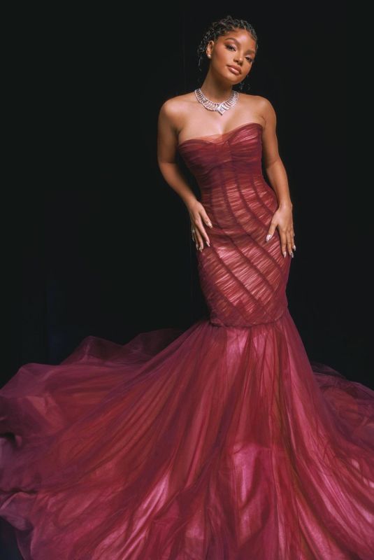 HALLE BAILEY - SAG Awards Photoshoot, February 2024
