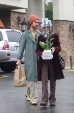 HALSEY and Avan Jogia Shopping at Gelson