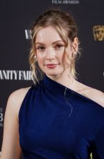 HANNAH DODD at Vanity Fair EE Rising Star Party in London 01/31/2024