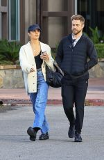 HAYLEY ERBERT and Derek Hough Out for Furniture Shopping in Los Angeles 02/02/2024