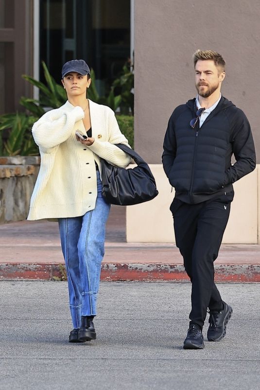 HAYLEY ERBERT and Derek Hough Out for Furniture Shopping in Los Angeles 02/02/2024