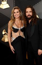 HEIDI KLUM at 66th GRAMMY Awards in Los Angeles 02/04/2024