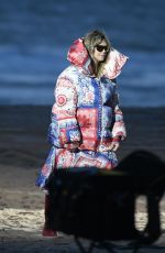 HEIDI KLUM on the Set of Germany