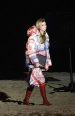 HEIDI KLUM on the Set of Germany