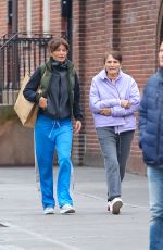 HELENA CHRISTENSEN Out with Her Nom in New York 02/23/2024