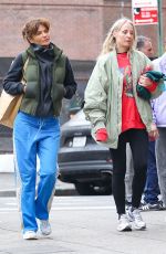 HELENA CHRISTENSEN Out with Her Nom in New York 02/23/2024