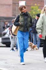 HELENA CHRISTENSEN Out with Her Nom in New York 02/23/2024
