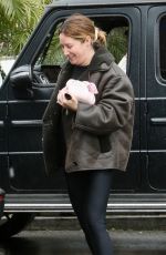 HILARY DUFF and ASHLEY TISDALE Out in West Hollywood 02/06/2024