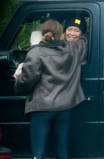 HILARY DUFF and ASHLEY TISDALE Out in West Hollywood 02/06/2024