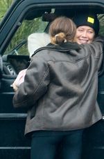 HILARY DUFF and ASHLEY TISDALE Out in West Hollywood 02/06/2024