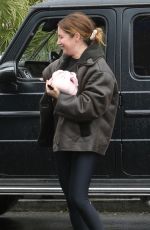 HILARY DUFF and ASHLEY TISDALE Out in West Hollywood 02/06/2024