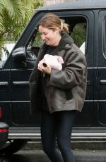 HILARY DUFF and ASHLEY TISDALE Out in West Hollywood 02/06/2024
