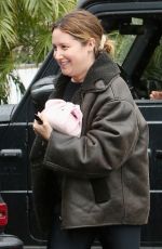HILARY DUFF and ASHLEY TISDALE Out in West Hollywood 02/06/2024