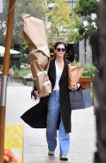 HILARY RHODA Out Shopping in Los Angeles 02/26/2024
