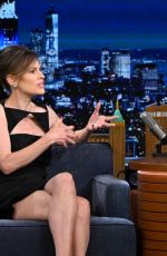 HILARY SWANK at Tonight Show Starring Jimmy Fallon 02/14/2024