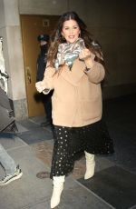HILLARY SCOTT Leaves Today Show in New York 02/20/2024