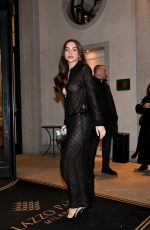 HO NGOC HA Arrives at Palazzo Parigi at Milan Fashion Week 02/23/2024