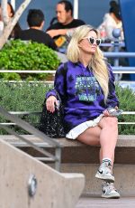 HOLY MADISON Out weith Her Kids at Disneyland 02/27/2024