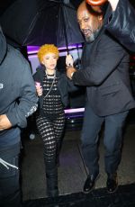 ICE SPICE Arrives at a Grammys Afterparty at Chateau Marmont in Los Angeles 02/04/2024