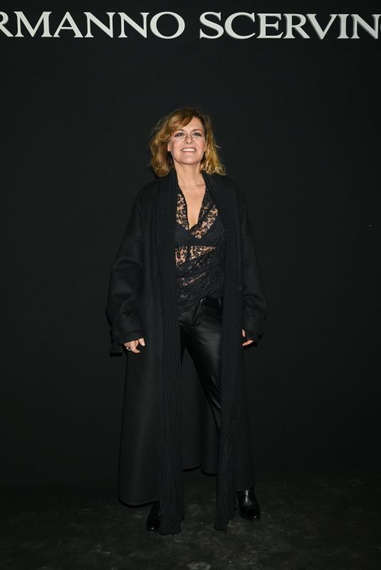 IRENE GRANDI at Ermanno Scervino Fashion Show in Milan 02/24/2024