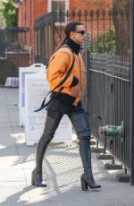 IRINA SHAYK Arrives to Prep for Peter Do
