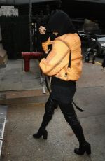 IRINA SHAYK Arrives to Prep for Peter Do