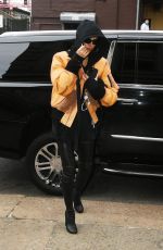 IRINA SHAYK Arrives to Prep for Peter Do