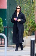 IRINA SHAYK Out and About in New York 01/31/2024