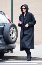 IRINA SHAYK Out and About in New York 01/31/2024