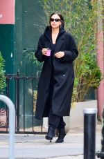 IRINA SHAYK Out and About in New York 01/31/2024