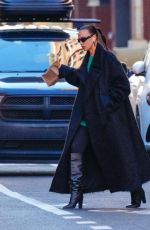 IRINA SHAYK Out in New York City 02/07/2024