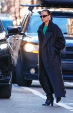 IRINA SHAYK Out in New York City 02/07/2024