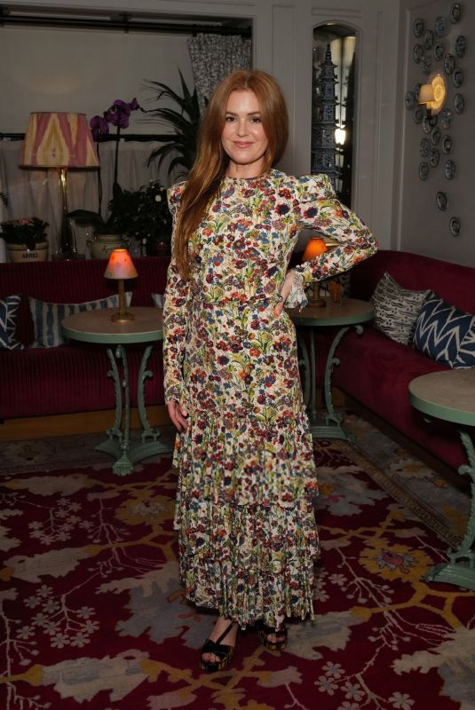 ISLA FISHER at Charles Finch & Chanel 2024 Pre-bafta Party in England 02/17/2024