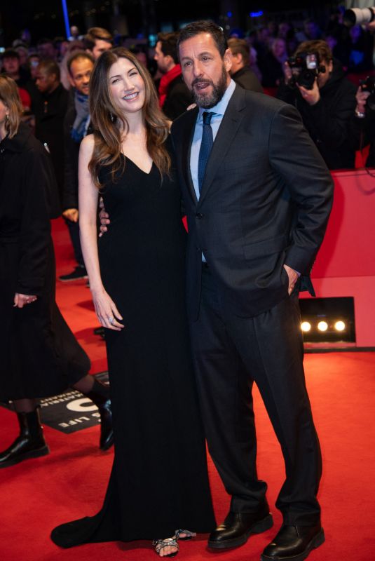 JACKIE and Adam SANDLER at Spaceman Premiere at 74th Berlin International Film Festival 02/21/2024