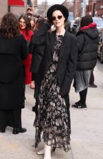 JAIMIE ALEXANDER Arrives at Jason Wu Show at New York Fashion Week 02/11/2024