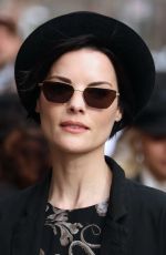 JAIMIE ALEXANDER Arrives at Jason Wu Show at New York Fashion Week 02/11/2024