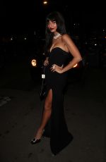 JAMEELA JAMIL Arrives at British Vogue and Tiffany & Co BAFTA Afterparty in London 02/18/2024