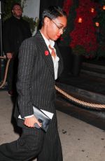 JANELLE MONAE Arrives at a Party at Catch Steak in Los Angeles 02/22/2024