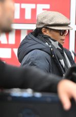JANET JACKSON Arrives at JFK Airport in New York 02/10/2024